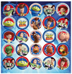 Stickers red. plancha Toy Story 25s 1u